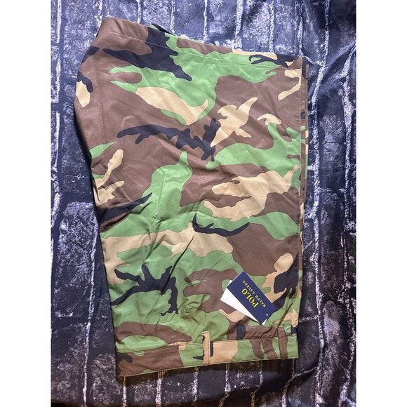 Polo Ralph Lauren Green Camo Performance All Day Beach Shorts, Size 48B, NWT - Picture 5 of 9